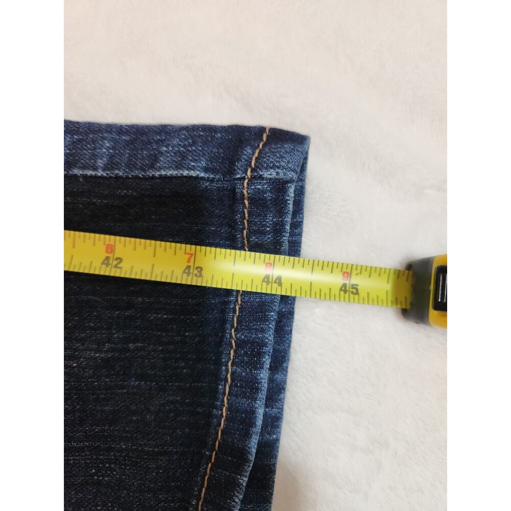 Lane Bryant Tighter Tummy Jeans Womens 24 Blue 43 X 30 Straight - Picture 10 of 13